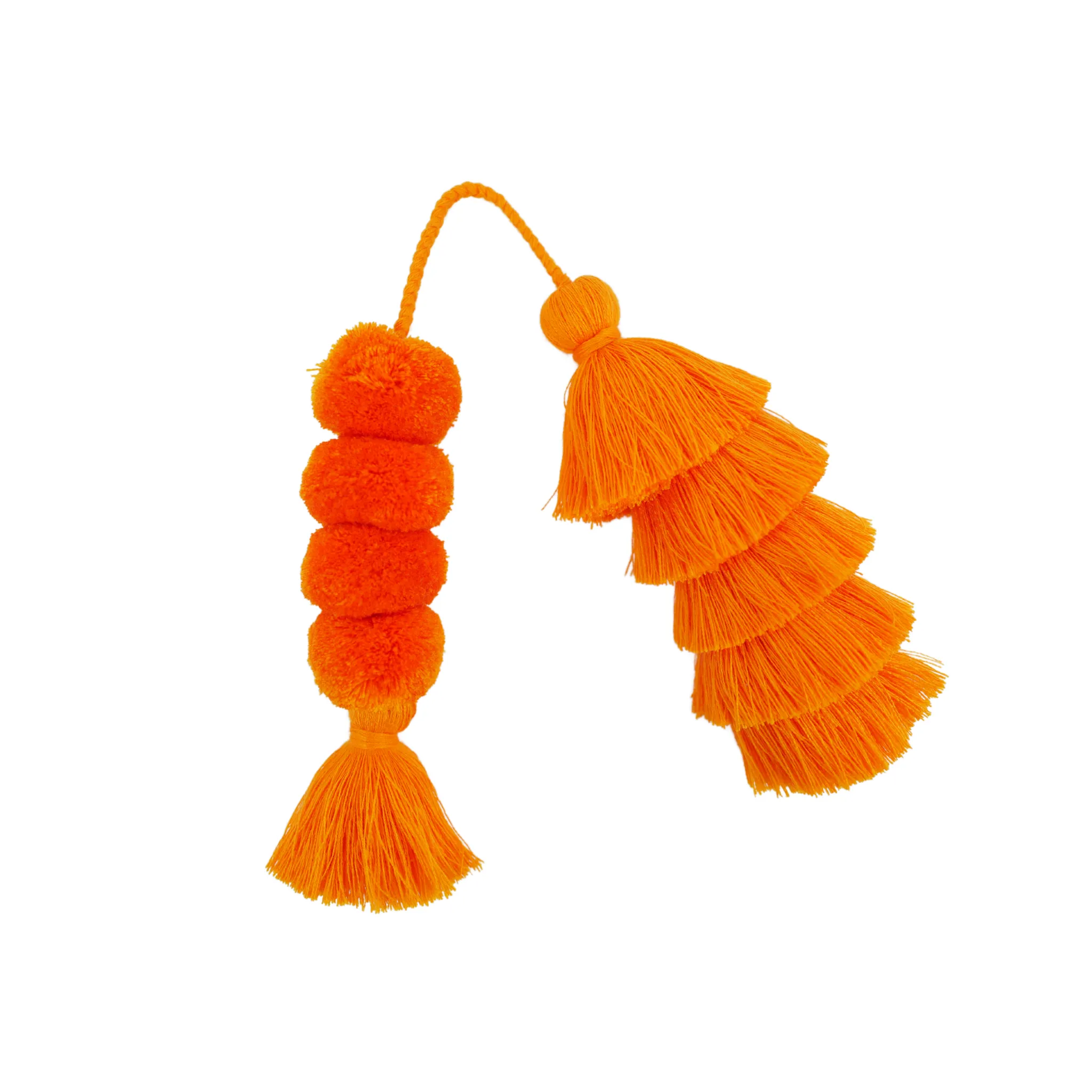Flair Pom | Tangerine sold by The Lilley Line