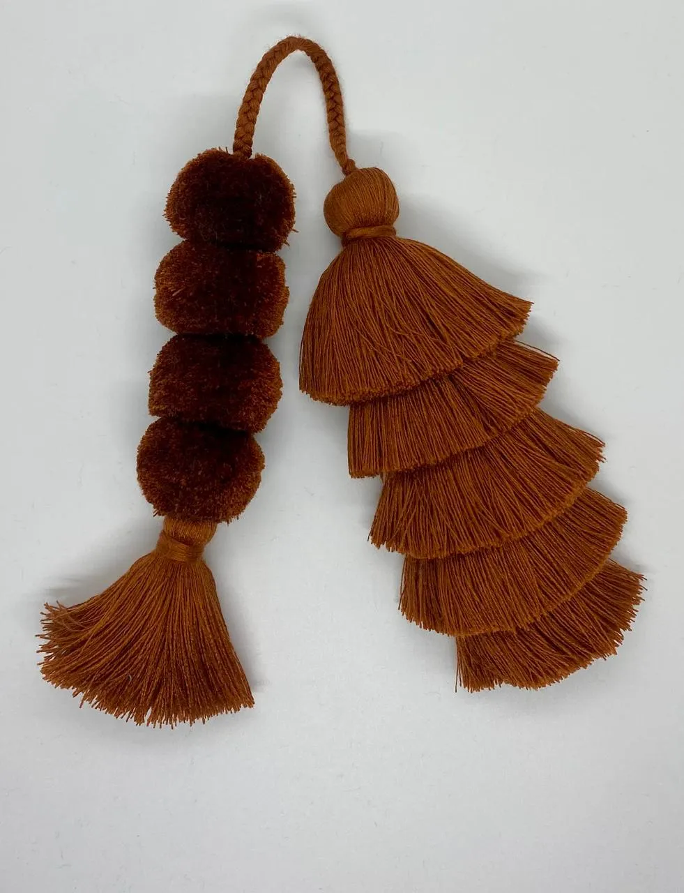 Flair Pom | Chestnut sold by The Lilley Line