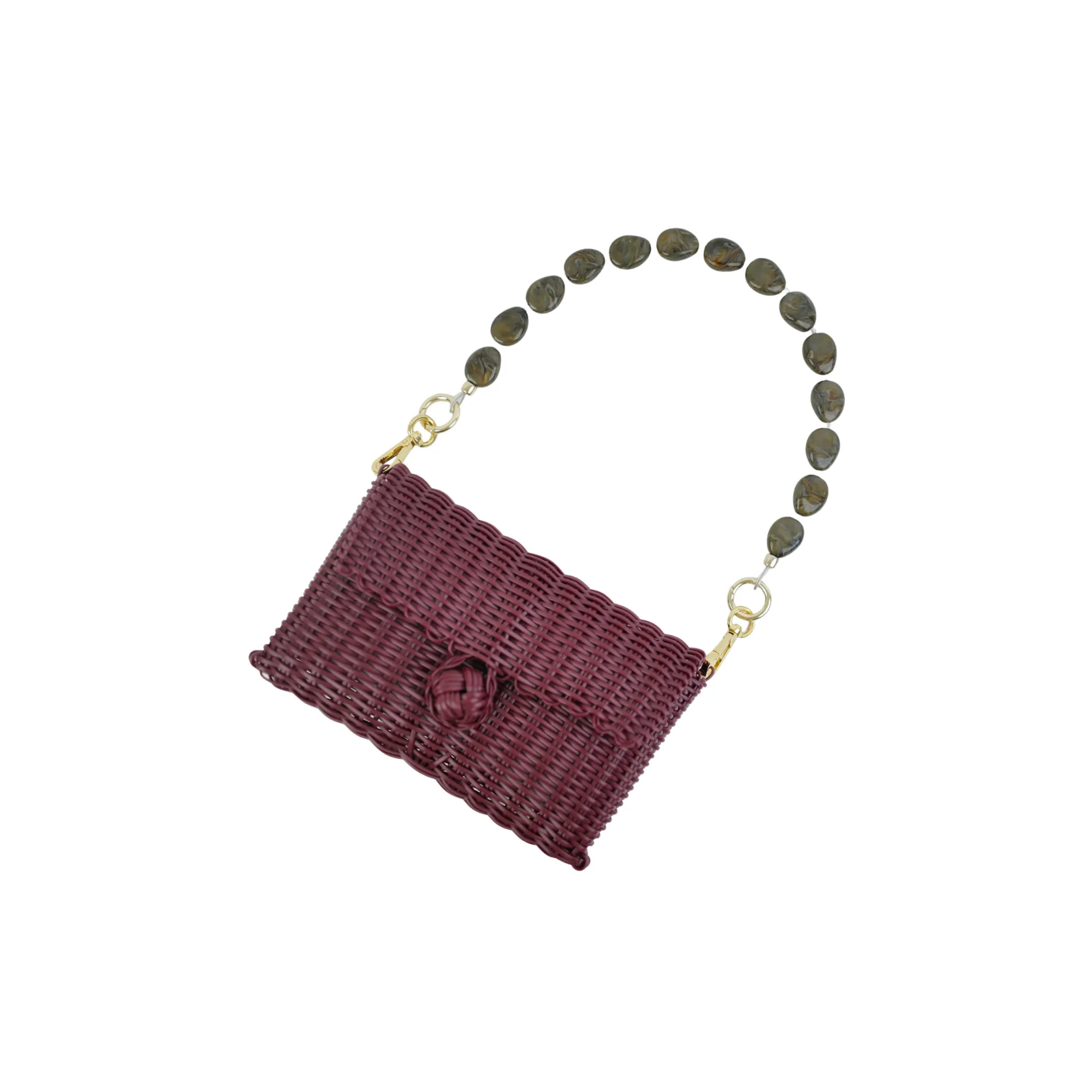 Pochette | Umber Swirl River Stone sold by The Lilley Line product image thumbnail 5