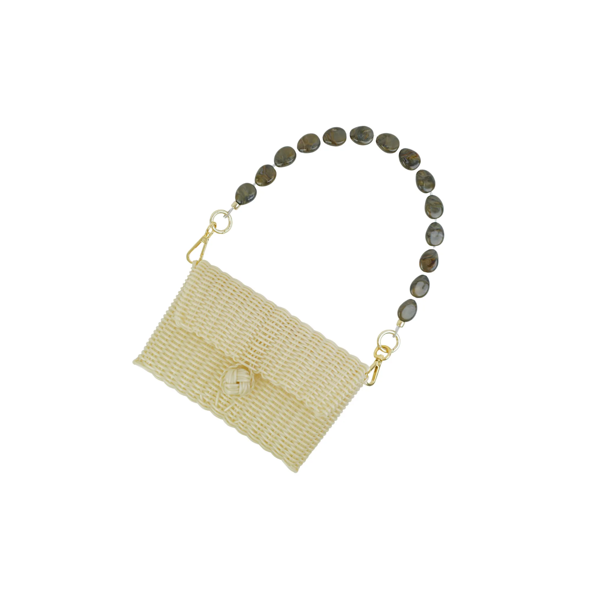 Pochette | Umber Swirl River Stone sold by The Lilley Line product image thumbnail 3