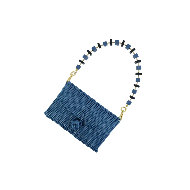 Pochette | Indigo Marble Cubes sold by The Lilley Line