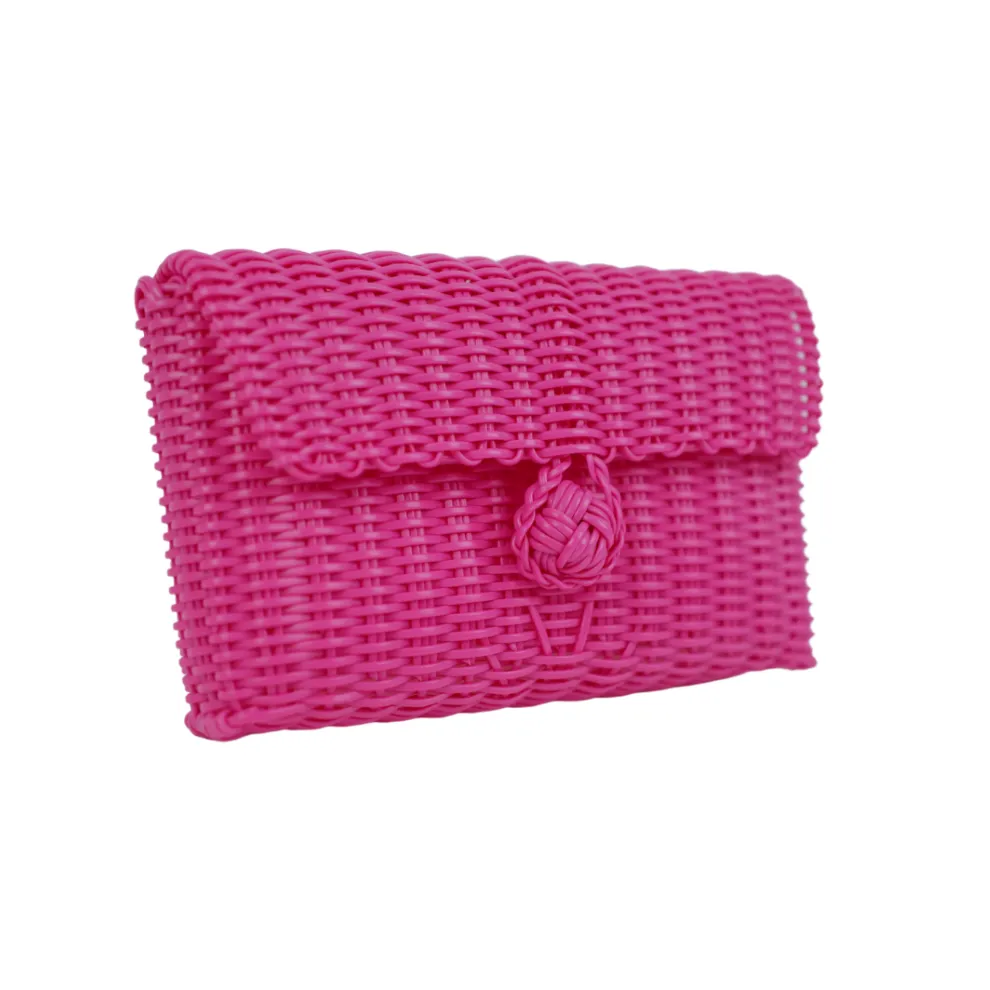 Pochette | Raspberry Pink River Stone in Hot Pink sold by The Lilley Line product image thumbnail 3