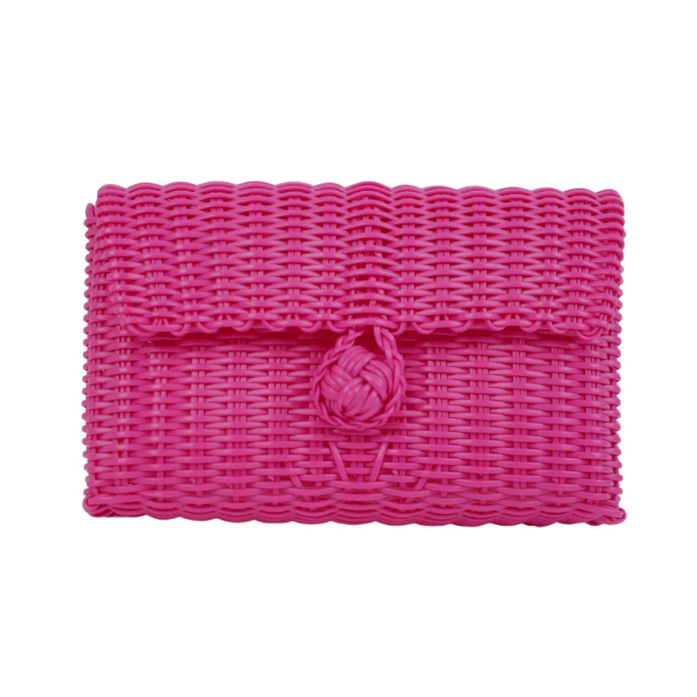 Pochette | Raspberry Pink River Stone in Hot Pink sold by The Lilley Line product image thumbnail 2