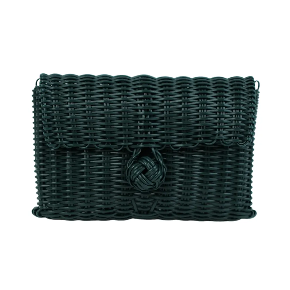 Pochette | Indigo Marble Cubes in Evergreen sold by The Lilley Line product image thumbnail 2