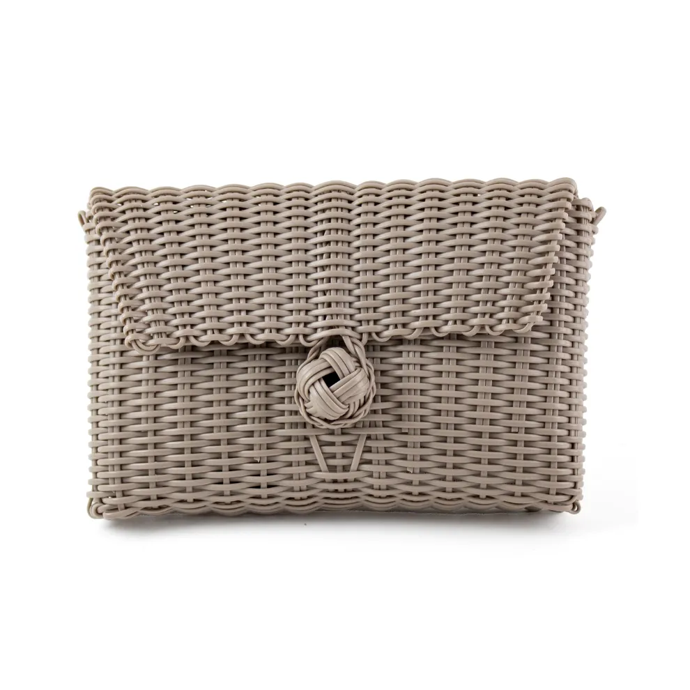 Pochette | Indigo Marble Cubes in Putty sold by The Lilley Line product image thumbnail 2