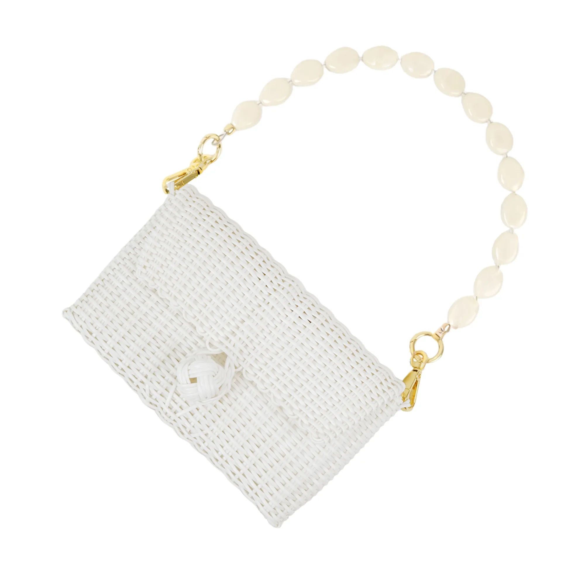 Pochette | Ivory River Stone in White sold by The Lilley Line