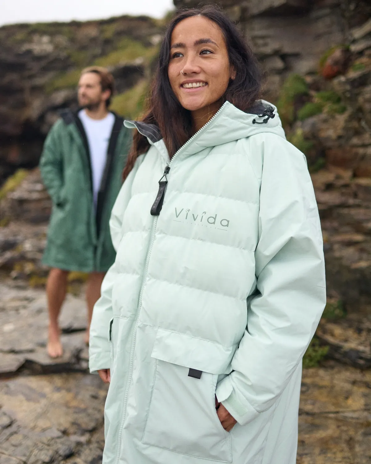 All Weather Puffer Changing Robe - Matcha Green sold by Vivida Lifestyle product image thumbnail 4