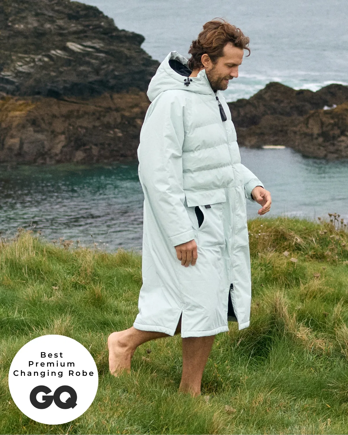 All Weather Puffer Changing Robe - Matcha Green sold by Vivida Lifestyle product image thumbnail 2
