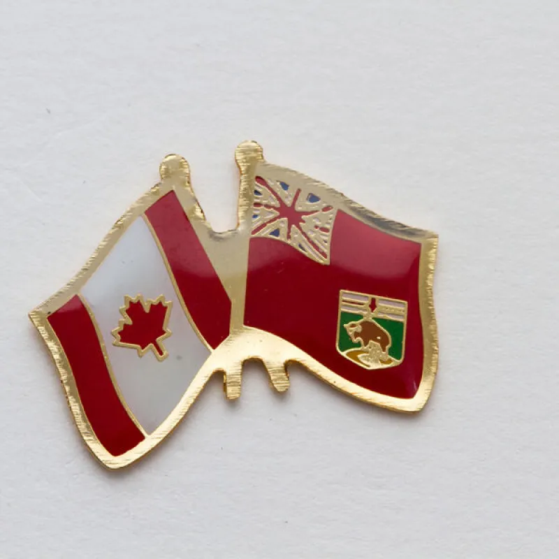 CANADA/MANITOBA FLAG PIN sold by Oh Canada WPG