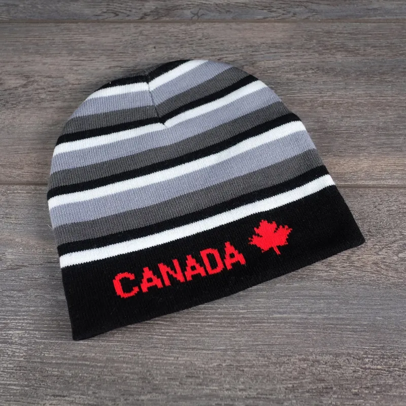 STRIPED CANADA TOQUE sold by Oh Canada WPG