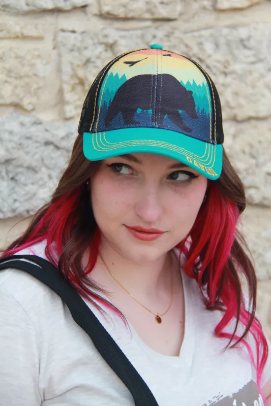 BEAR SUNSET HAT sold by Oh Canada WPG