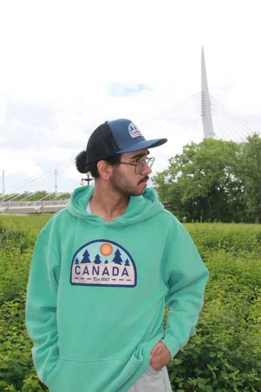 SUNSHINE TREE BADGE HOODIE sold by Oh Canada WPG