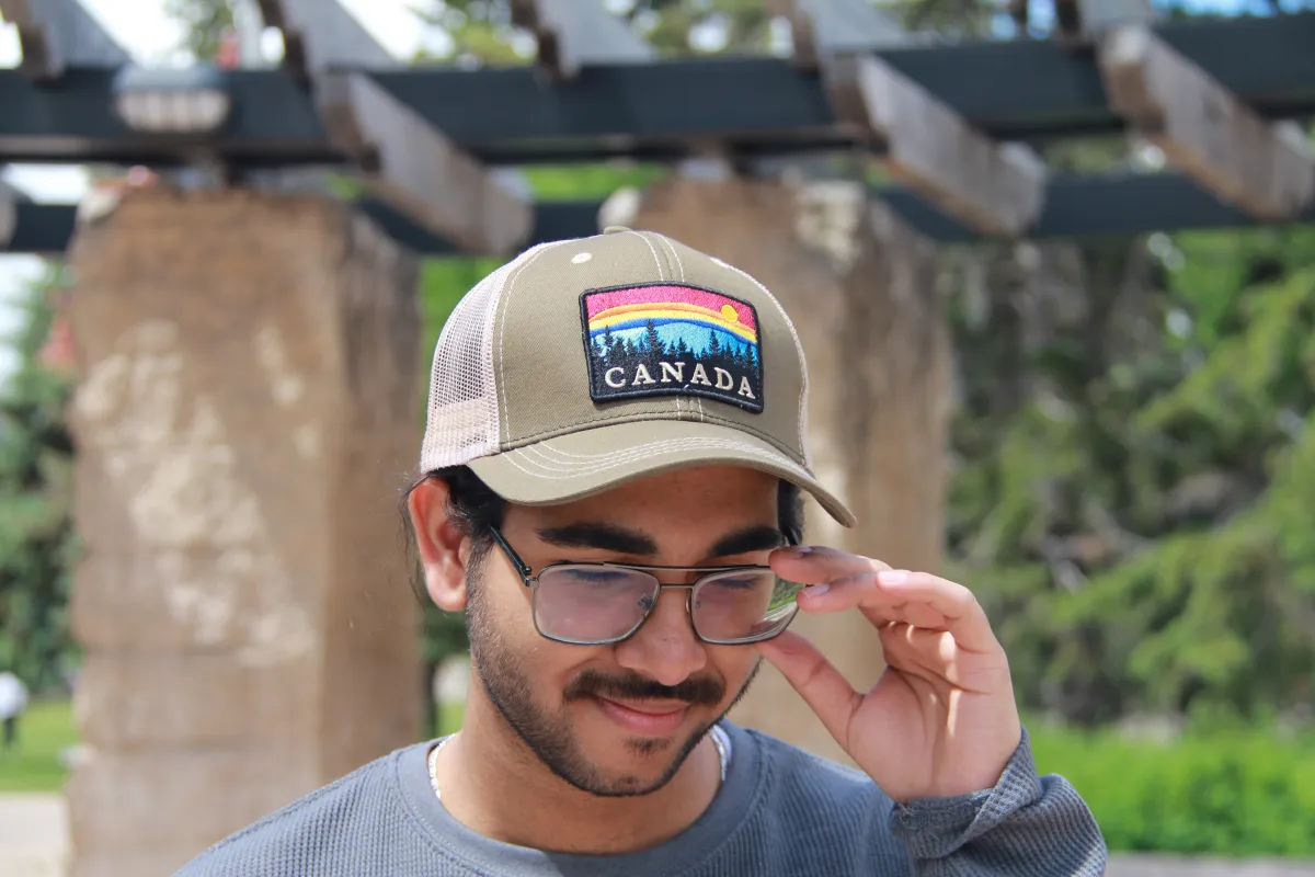 OUTDOOR SCENE PATCH HAT sold by Oh Canada WPG