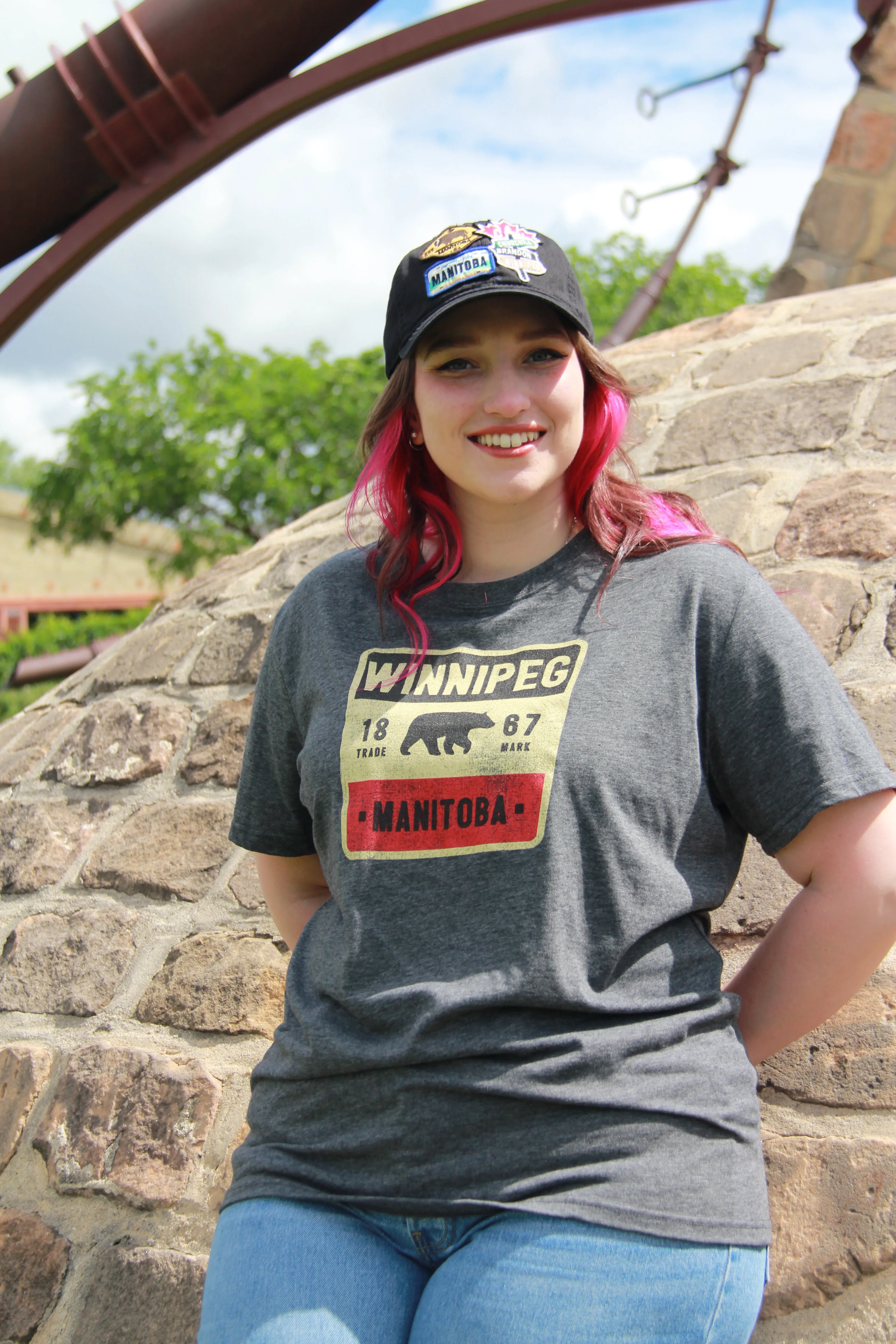 WINNIPEG POLAR BEAR T-SHIRT sold by Oh Canada WPG