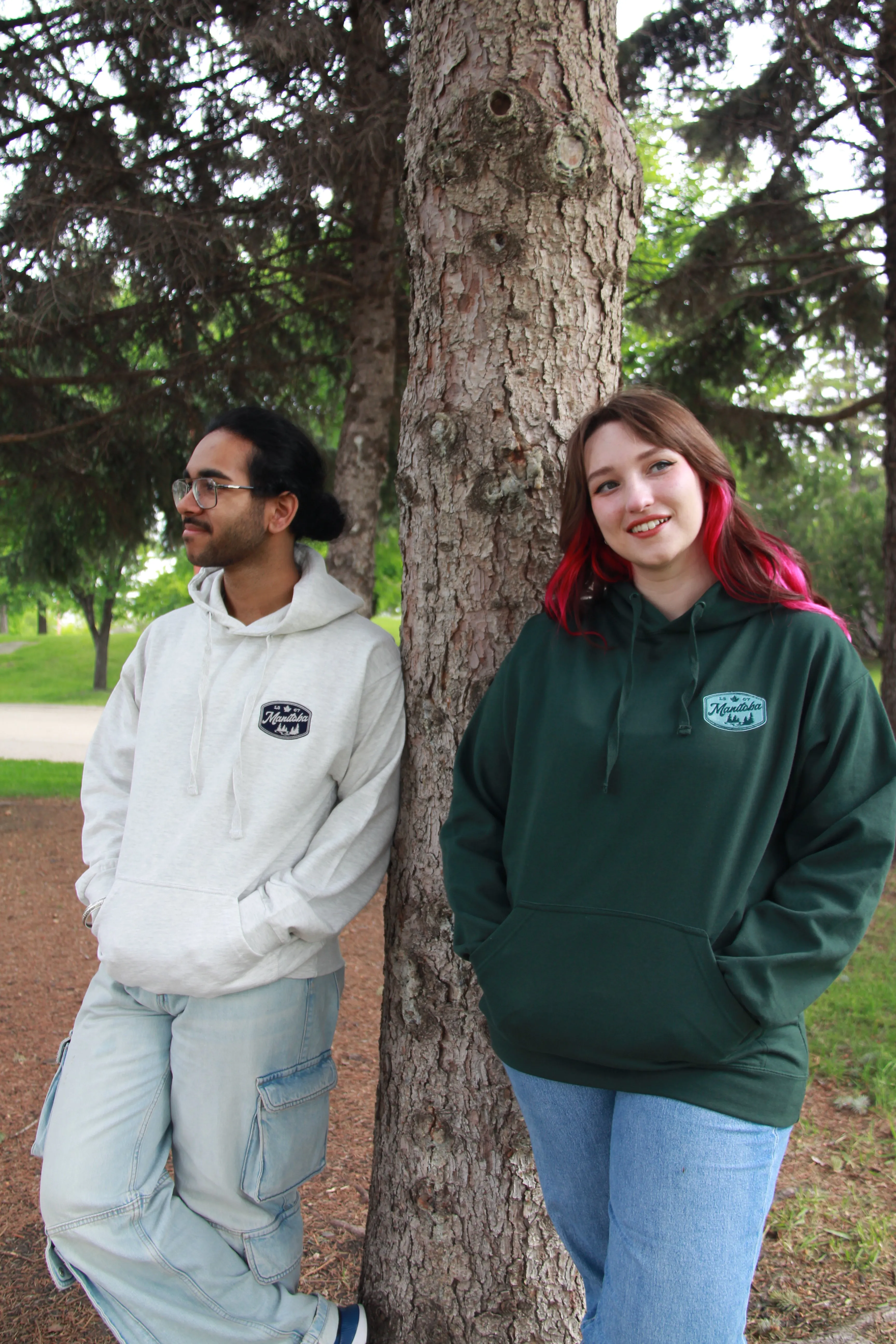 RETRO MANITOBA PATCH HOODIE sold by Oh Canada WPG