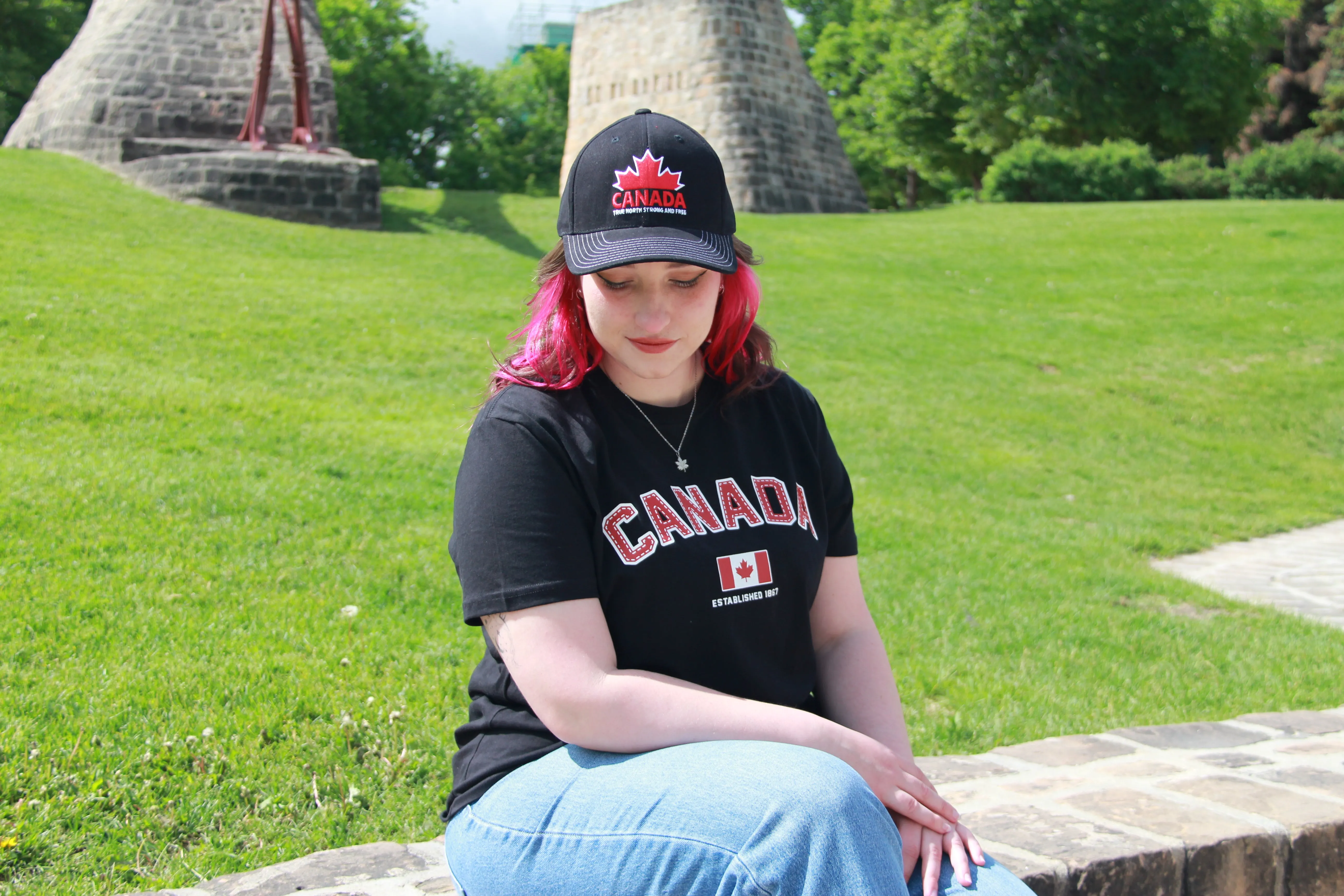 CANADA EST 1867 T-SHIRT sold by Oh Canada WPG product image thumbnail 3