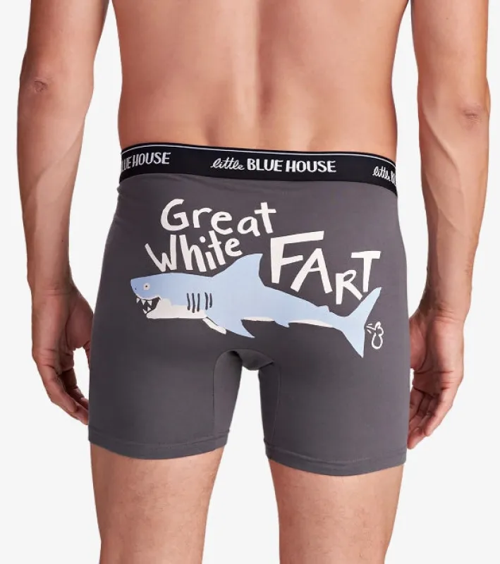 GREAT WHITE FART BOXERS sold by Oh Canada WPG