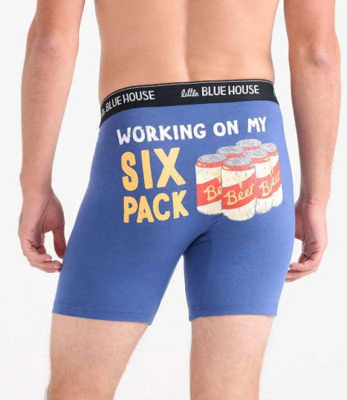 WORKING ON MY SIX PACK BOXERS sold by Oh Canada WPG