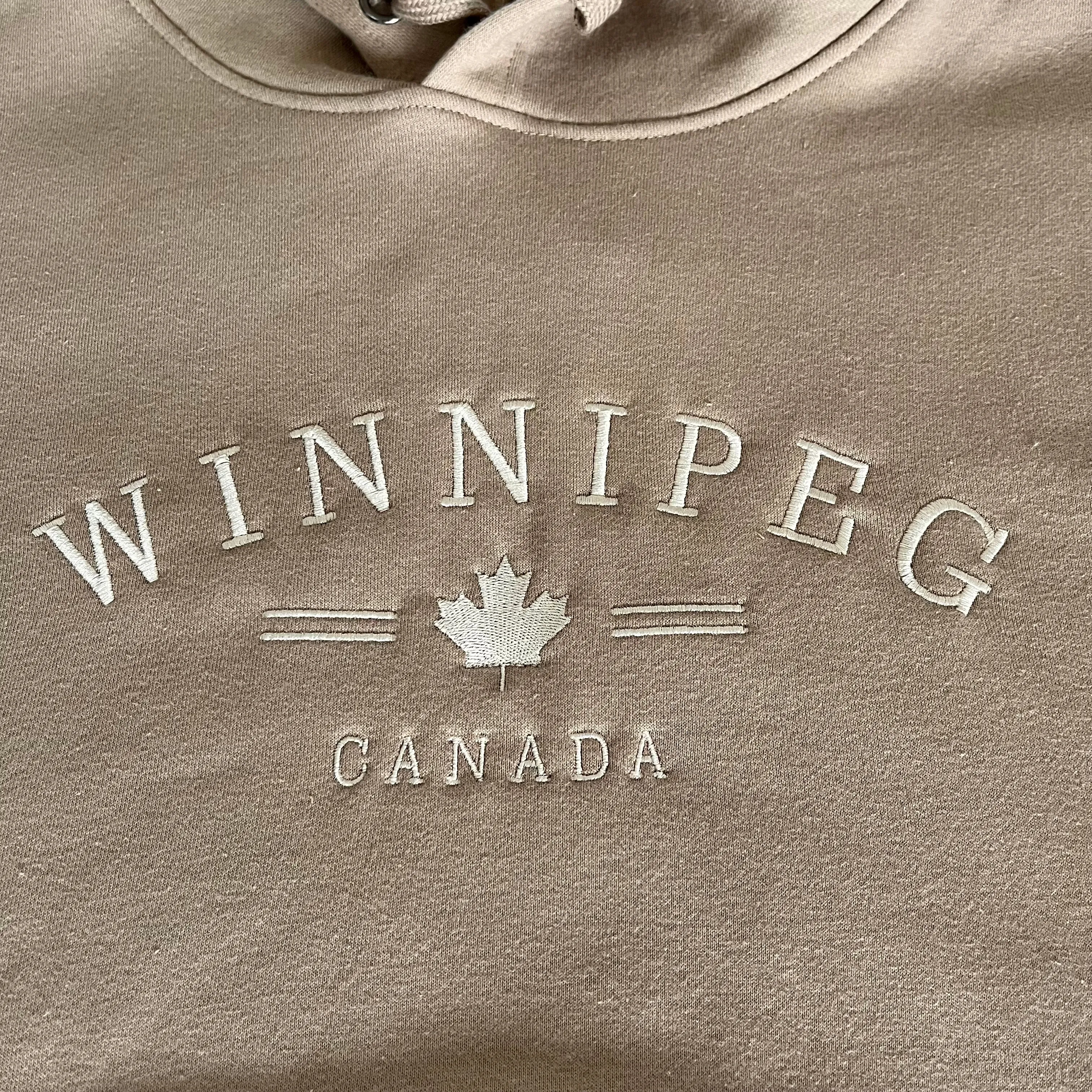 WINNIPEG EMBROIDERED HOODIE sold by Oh Canada WPG product image thumbnail 4
