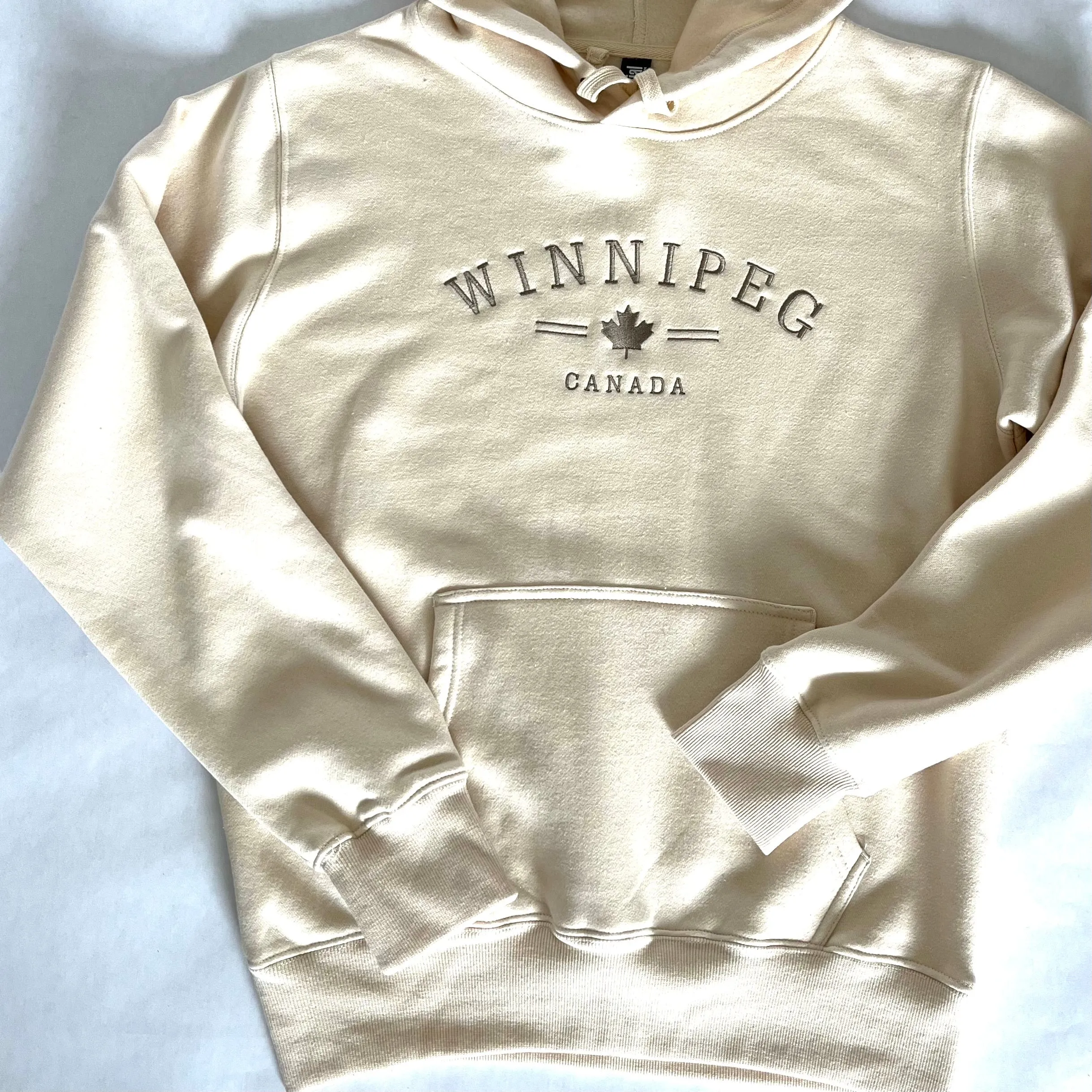 WINNIPEG EMBROIDERED HOODIE sold by Oh Canada WPG product image thumbnail 3