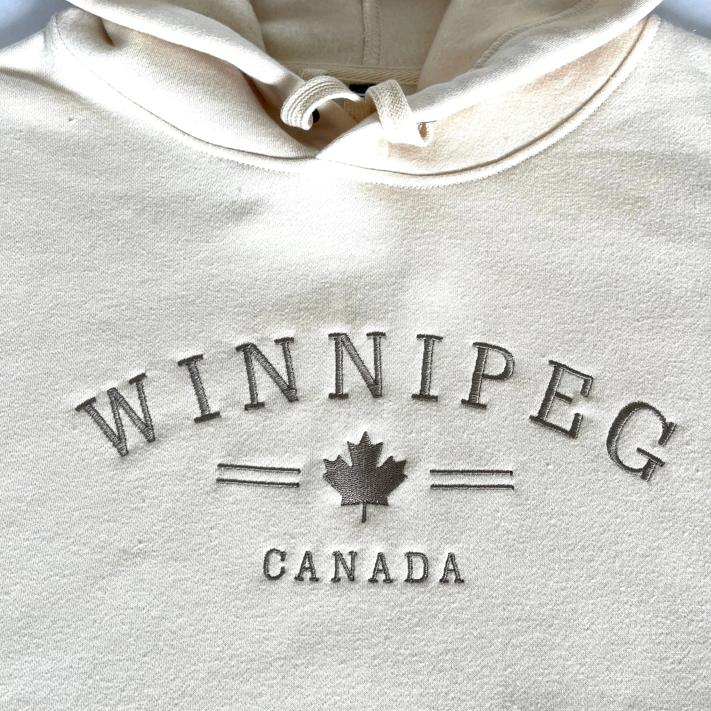 WINNIPEG EMBROIDERED HOODIE sold by Oh Canada WPG product image thumbnail 5