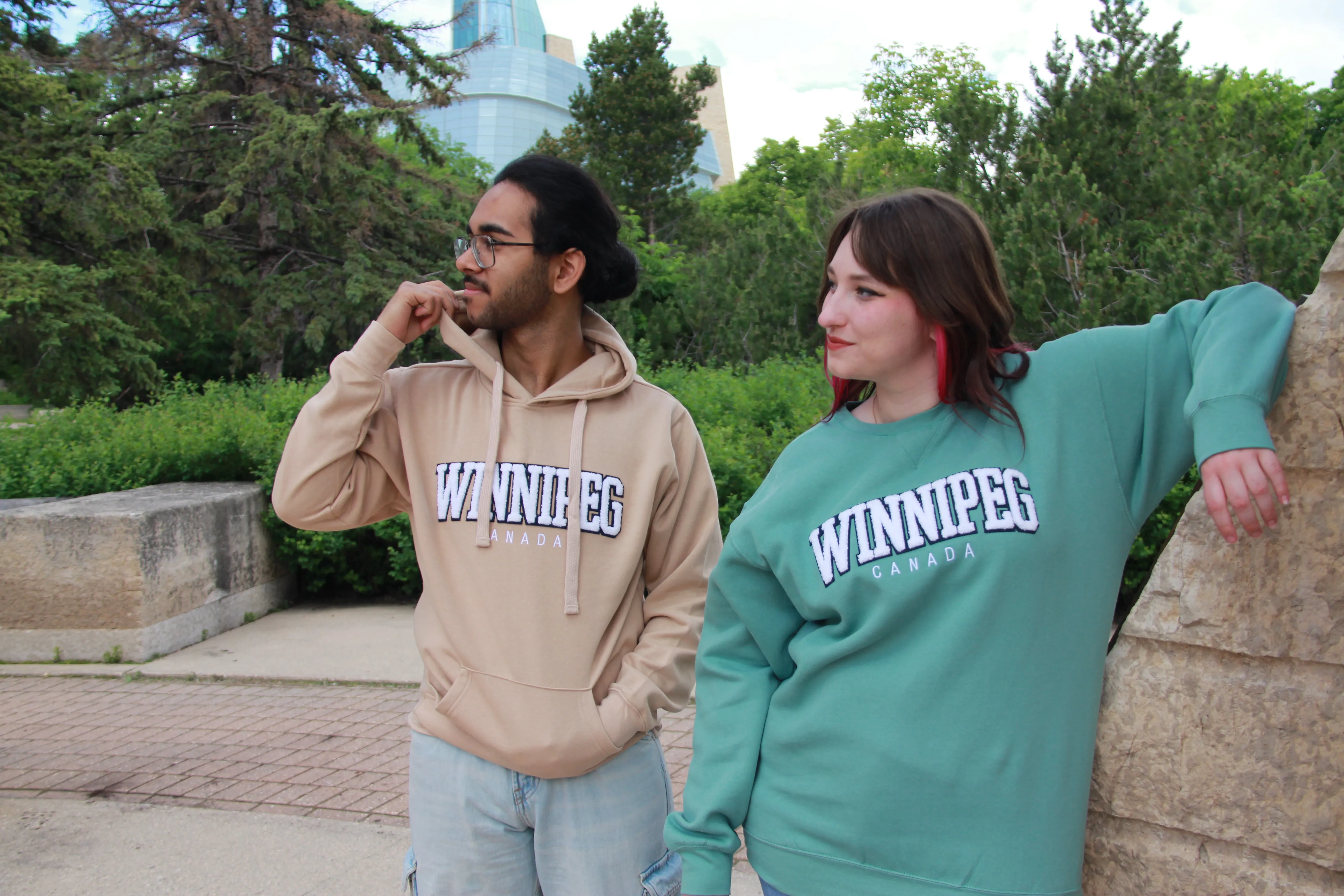 WINNIPEG COLLEGIATE HOODIE sold by Oh Canada WPG product image thumbnail 2