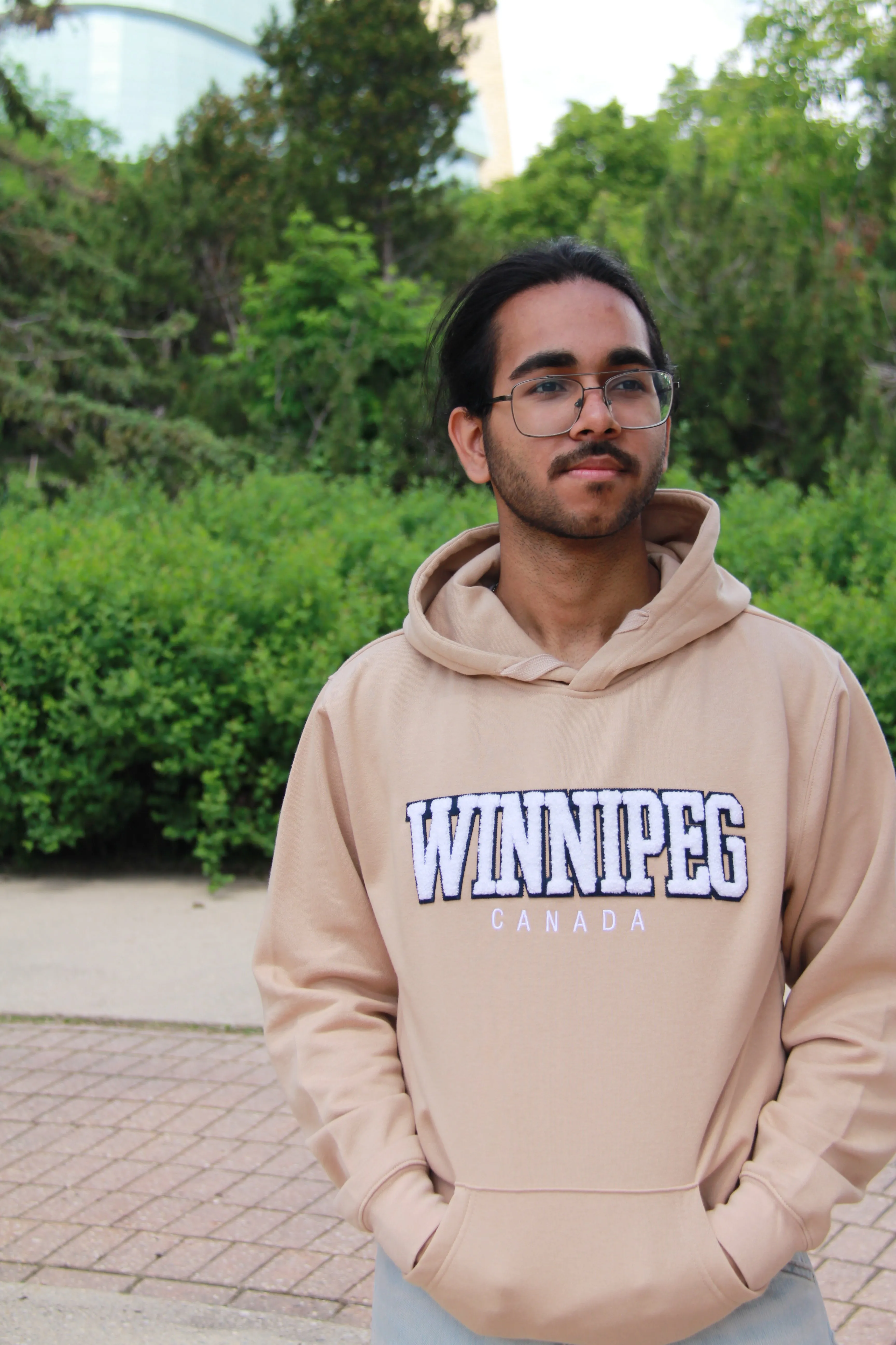 WINNIPEG COLLEGIATE HOODIE sold by Oh Canada WPG