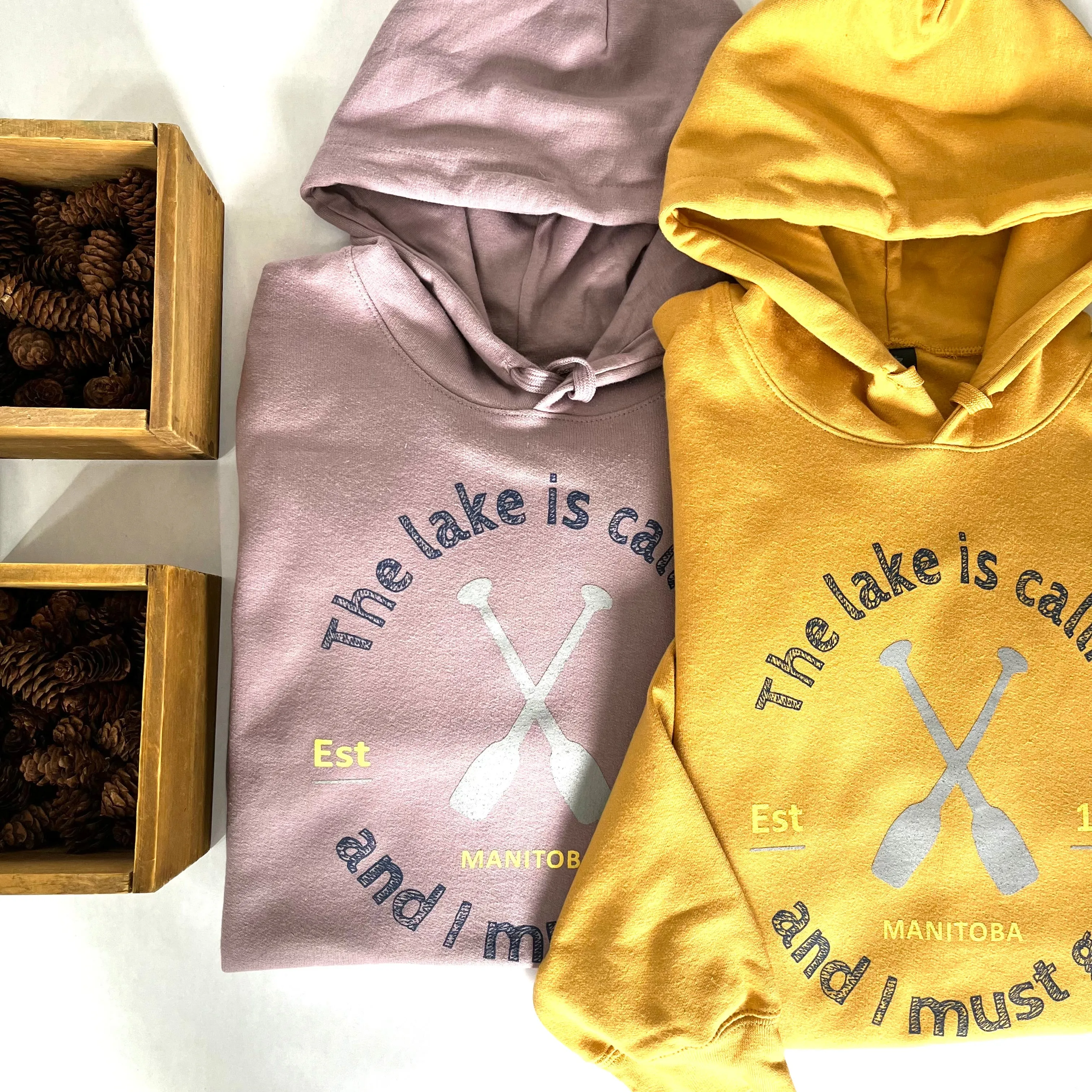 THE LAKE IS CALLING HOODIE sold by Oh Canada WPG product image thumbnail 4