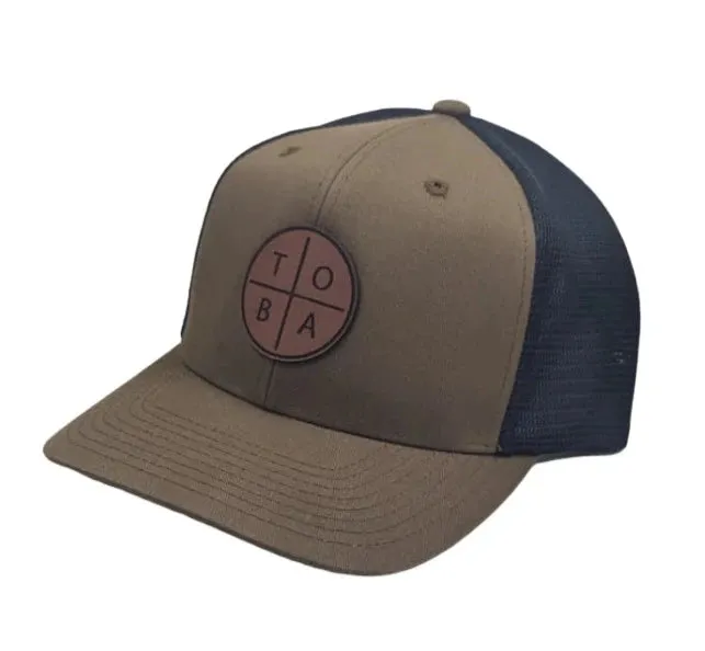 TOBA + LEATHER SNAPBACK HAT sold by Oh Canada WPG