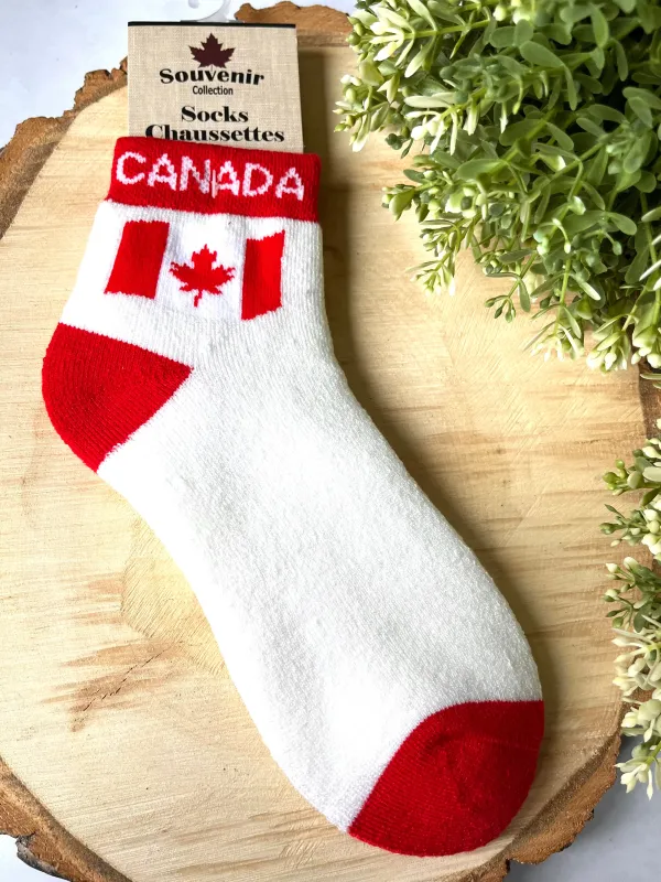 CANADA FLAG SOCKS sold by Oh Canada WPG