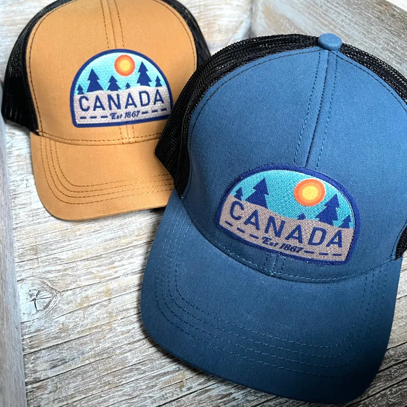 SUNSHINE BADGE PATCH HAT sold by Oh Canada WPG