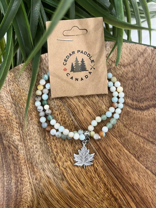 MAPLE LEAF BRACELET sold by Oh Canada WPG