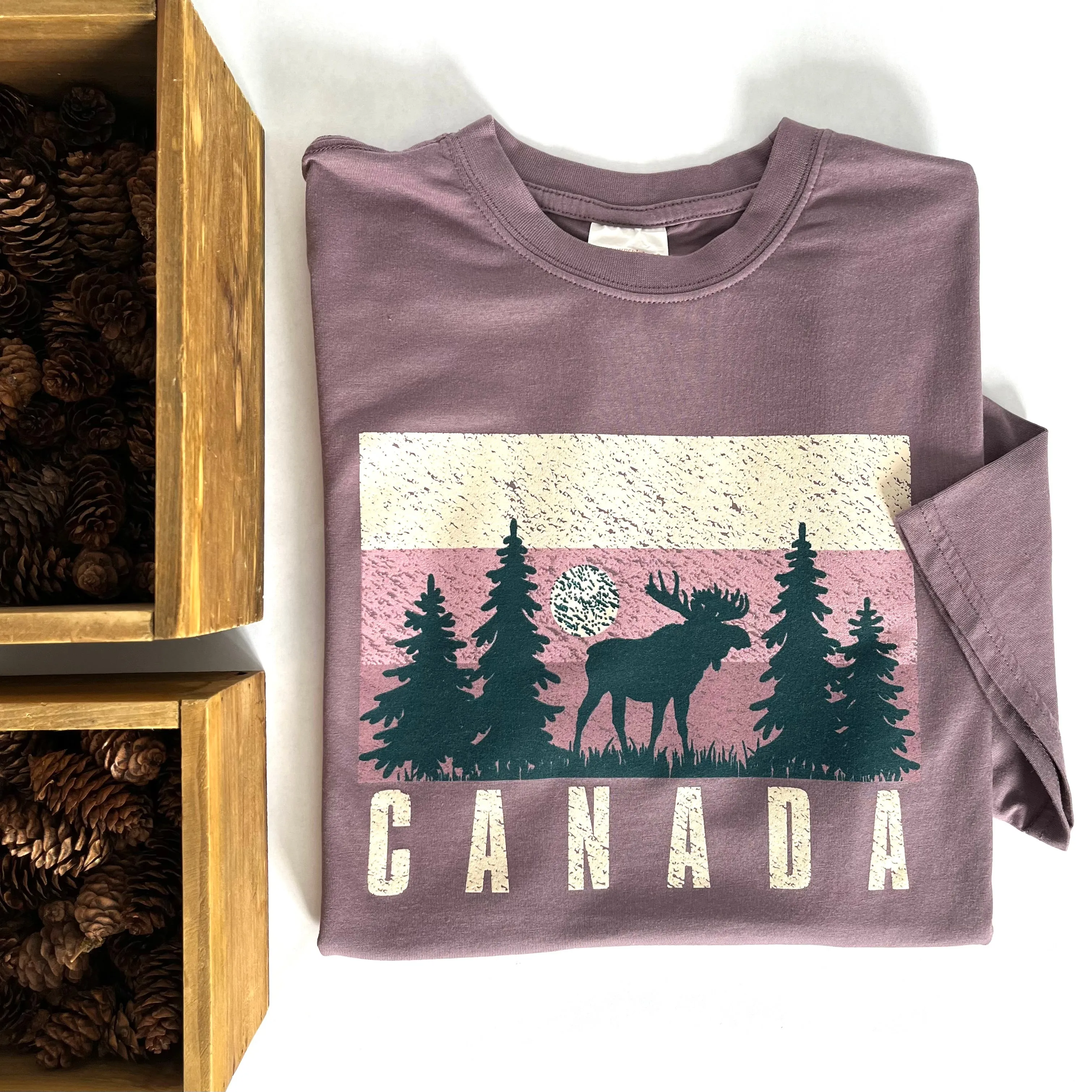 PINE MOOSE T-SHIRT sold by Oh Canada WPG product image thumbnail 3