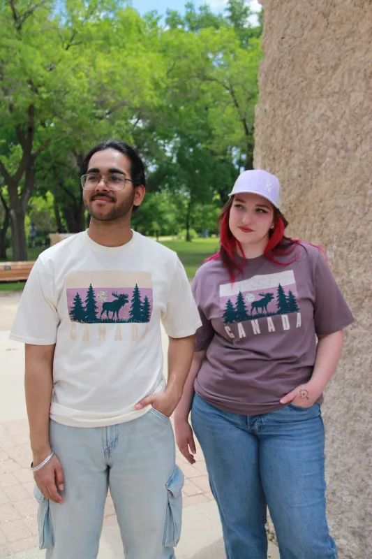PINE MOOSE T-SHIRT sold by Oh Canada WPG