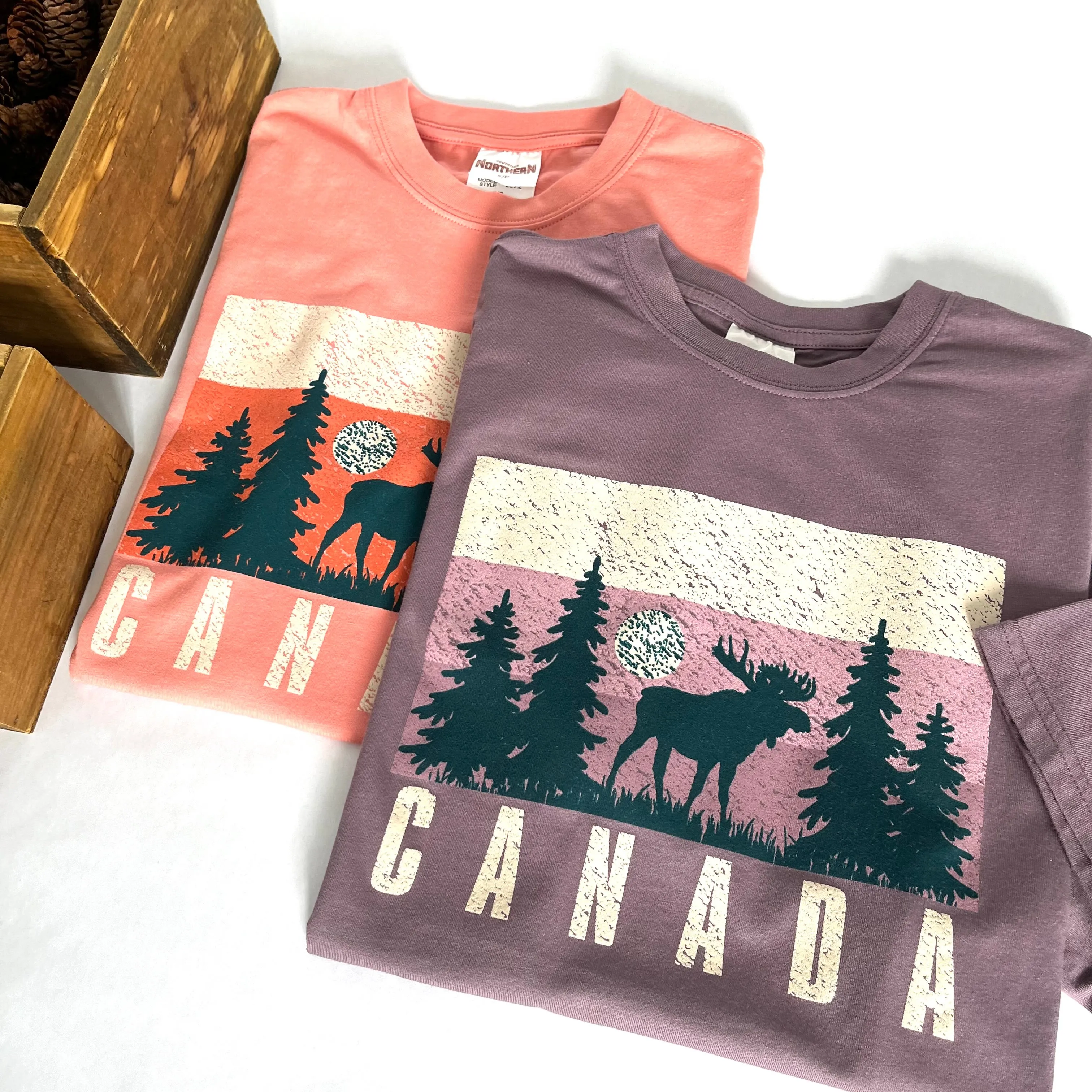 PINE MOOSE T-SHIRT sold by Oh Canada WPG product image thumbnail 2
