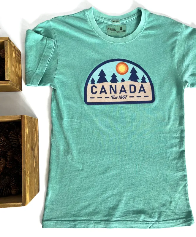 SUNRISE CANADA T-SHIRT sold by Oh Canada WPG