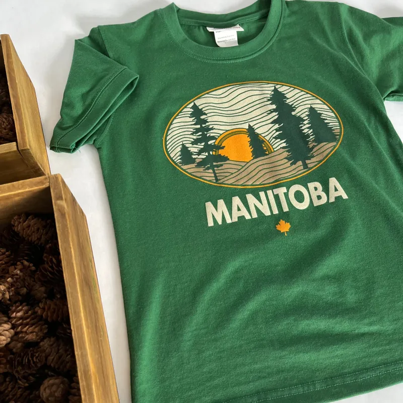 COSMIC PINES YOUTH T-SHIRT sold by Oh Canada WPG