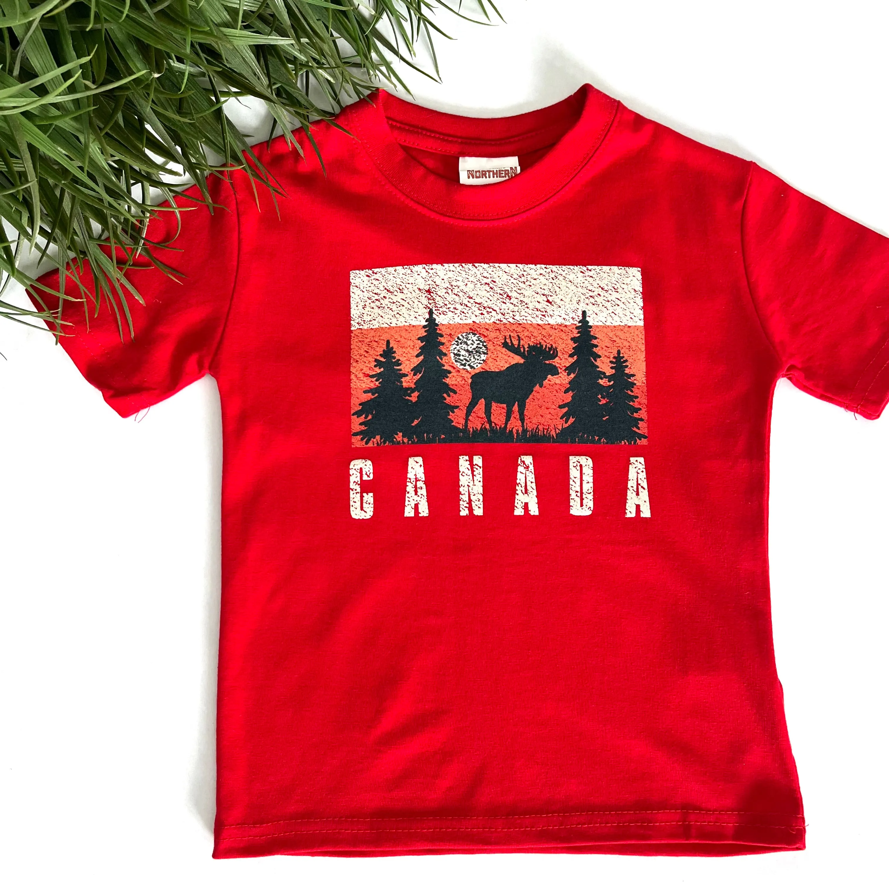 PINE MOOSE YOUTH T-SHIRT sold by Oh Canada WPG product image thumbnail 2