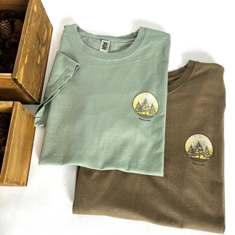 SPRUCE TREE MANITOBA T-SHIRT sold by Oh Canada WPG