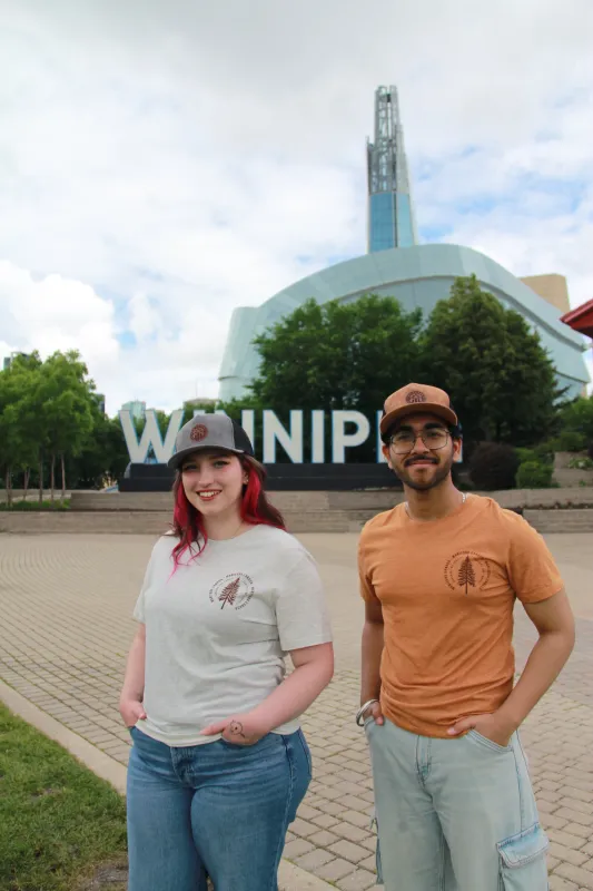 EXPLORE THE FOREST MANITOBA T-SHIRT sold by Oh Canada WPG
