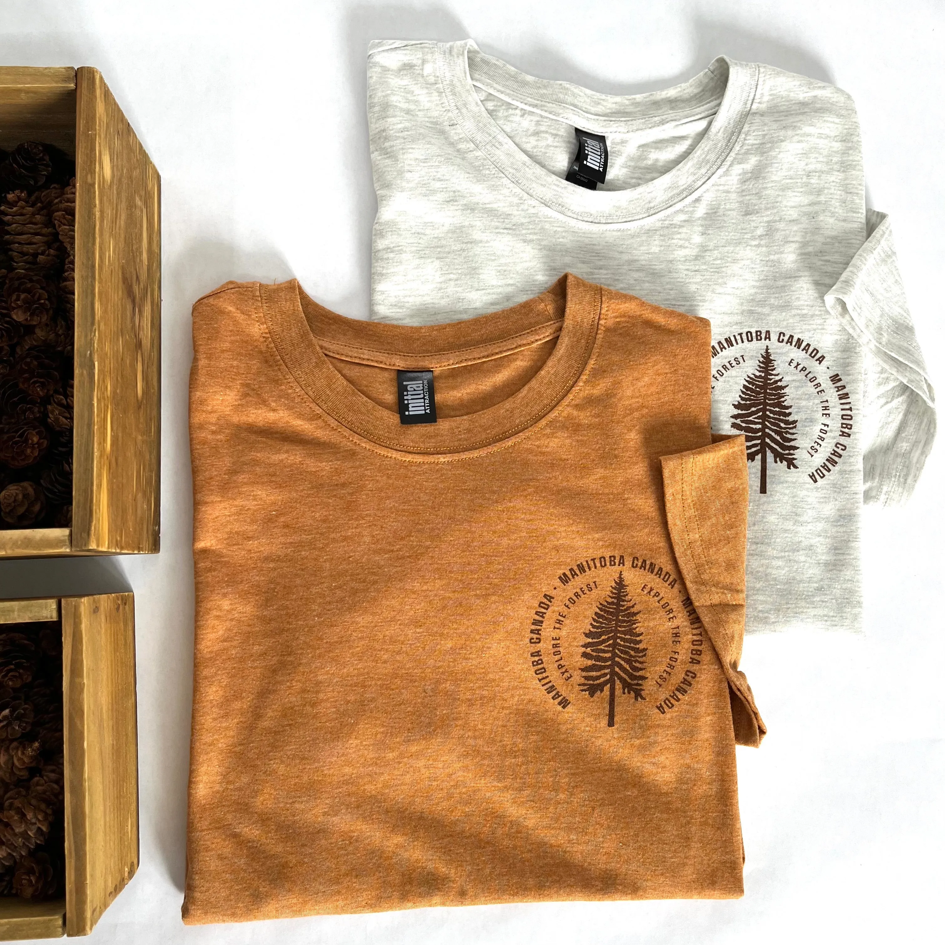 EXPLORE THE FOREST MANITOBA T-SHIRT sold by Oh Canada WPG product image thumbnail 2