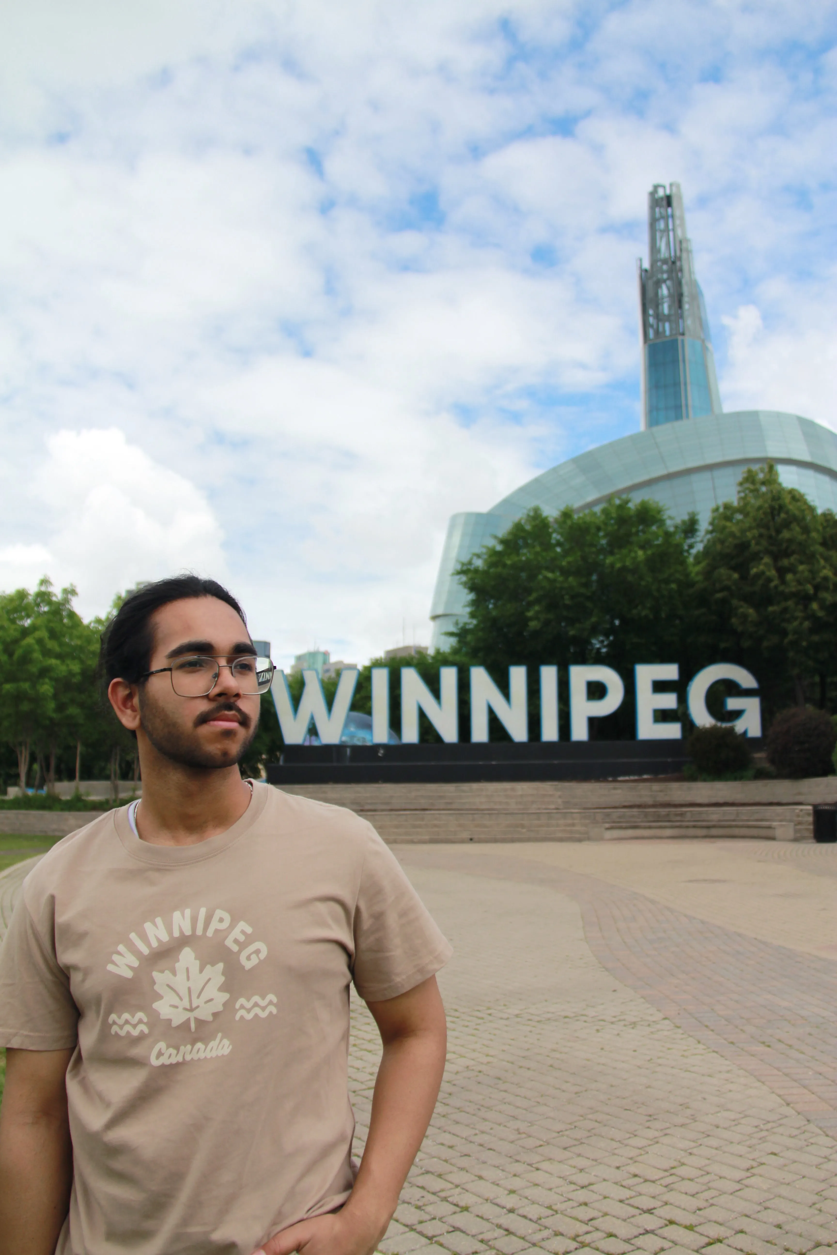 MAPLE LEAF WINNIPEG T-SHIRT sold by Oh Canada WPG product image thumbnail 3
