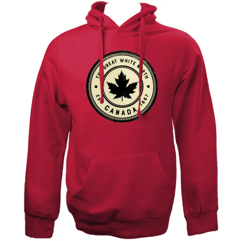 GREAT WHITE NORTH CANADA HOODIE sold by Oh Canada WPG