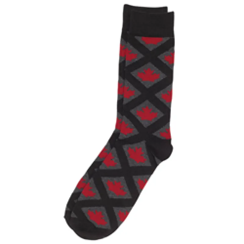 MAPLE LEAF ADULT SOCKS sold by Oh Canada WPG