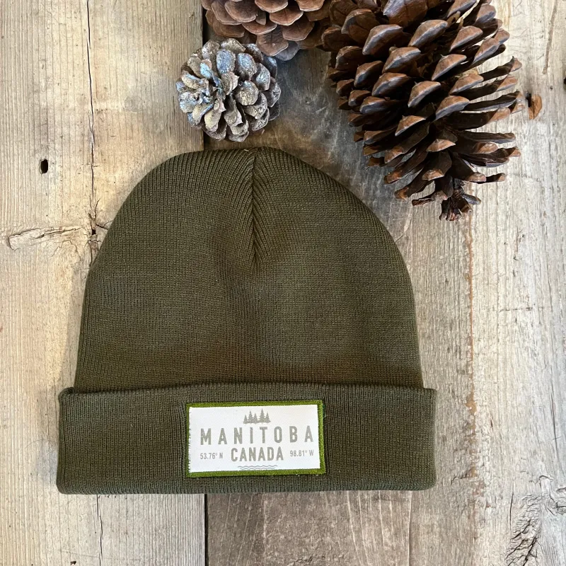 MANITOBA CO-ORDINATES BEANIE sold by Oh Canada WPG