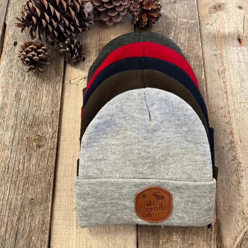 CANADA PATCH BEANIE sold by Oh Canada WPG