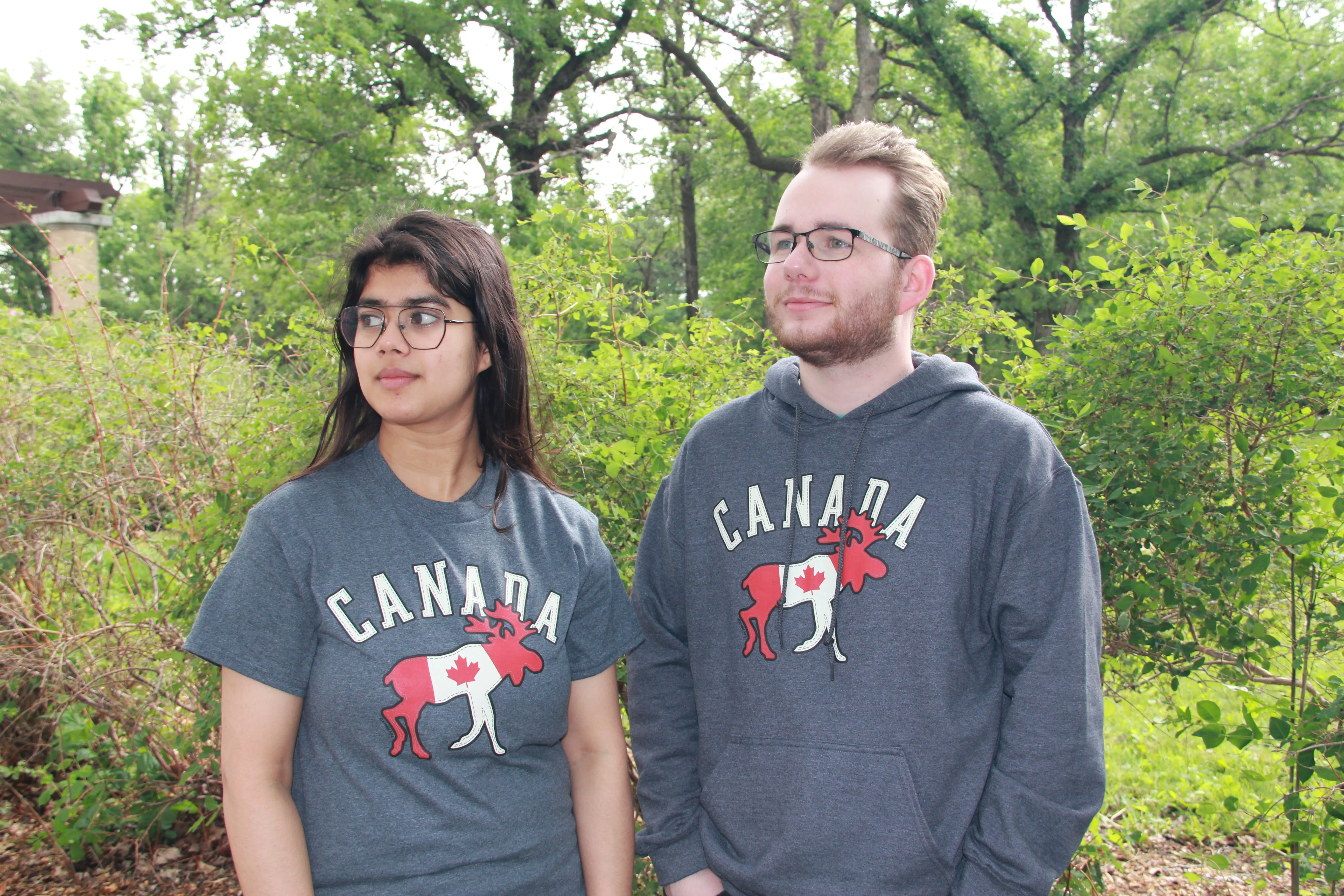 HERITAGE MOOSE HOODIE sold by Oh Canada WPG product image thumbnail 2