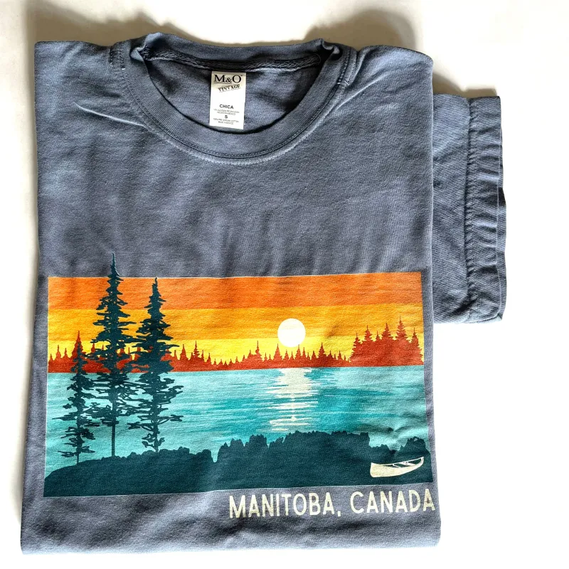 LAKE LANDSCAPE T-SHIRT sold by Oh Canada WPG