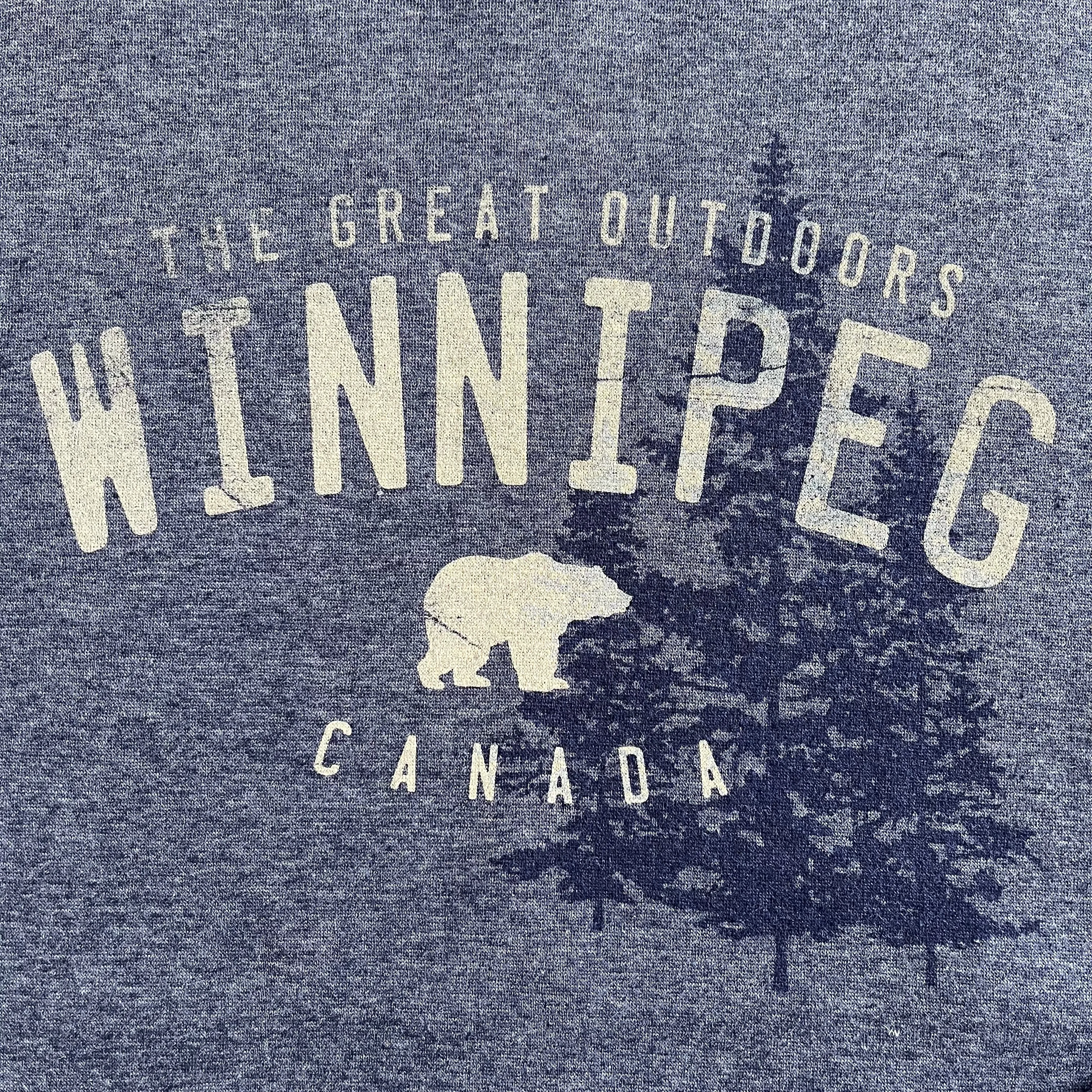 BEAR AND FIR TREES WINNIPEG CDA CREWNECK sold by Oh Canada WPG product image thumbnail 4