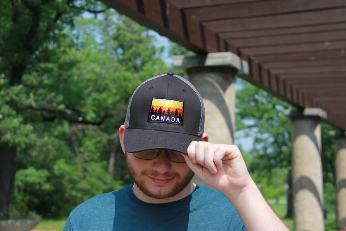 SUNSET CANADA TRUCKER HAT sold by Oh Canada WPG
